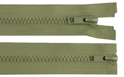 Produktbild von 1 Reißverschluss 2-Wege 5mm 70 cm teilbar Autolock Doppelzipper Farbwahl,pistazie