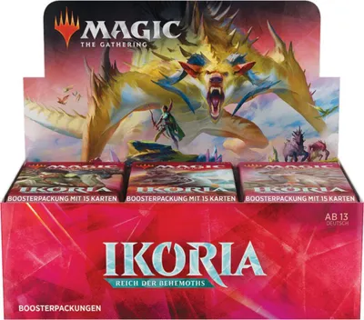 Image de WOTCC74171000 - MtG : Ikoria, Royaume des Béhémoths Booster (présentoir de 36 pièces) à partir de 13 ans (DE-Edition)