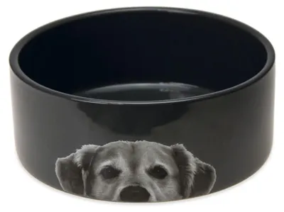 Produktbild von Karlie Hundenapf Keramik Anthrazit, 1500 ml, 18,5x18,5x7,5 cm
