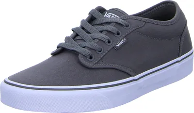 Produktbild von Vans Atwood, Männlich, Erwachsener, Modische Sneakers, Grau, Weiß, Einfarbig, Schnürverschluss
