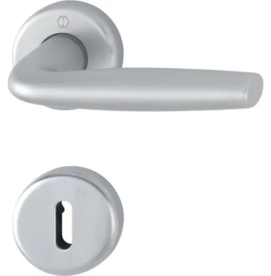Productafbeelding van HOPPE 10756910 Duwstang Milos voor deur, maat 39-47, aluminium/chroom