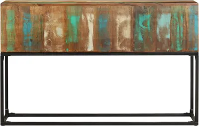 Produktbild von vidaXL Konsolentisch 120x30x75 cm Altholz Massiv
