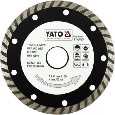 Produktbild von YATO Trennscheibe Winkelschleifer YT-6023 0.197g
