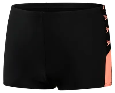 Productafbeelding van SPEEDO 8-12869B441 SPEEDO AQUASHIRT Jongens Zwart Rood 6 Jaar