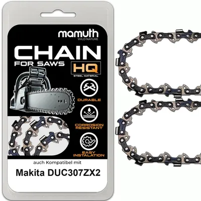 Produktbild von 2x Sägekette 30cm 1,1mm 3/8" 46TG für Makita DUC307ZX2
