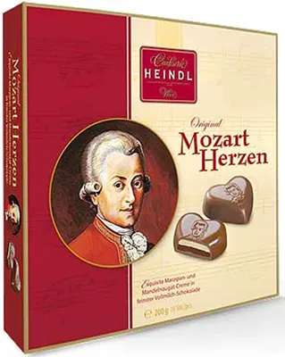 Produktbild von Heindl Mozart Herzen - 200g