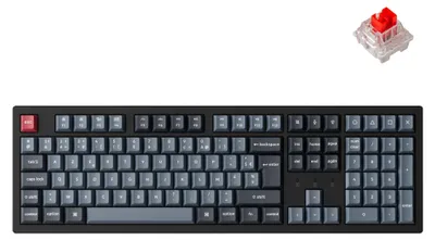 Obrázek produktu pro Mechanická klávesnice 100% AZERTY s Bluetooth 5.1 - RGB podsvícení