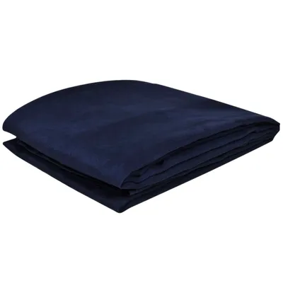Produktbild von vidaXL Micro-Suede Sofaüberwurf Tagesdecke Marineblau 140 x 210 cm