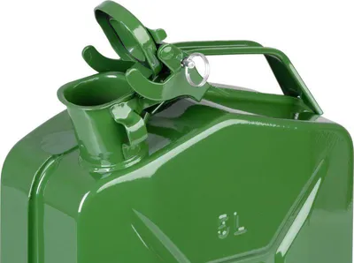 Produktbild von Kanister JerryCan LD5, 5 Liter, Metall, für Kraftstoffe, grün