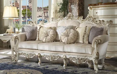 Produktbild von Luxus Sofa Design Couch Polster Klassische Möbel Dreisitzer  Dreisitzer Barock