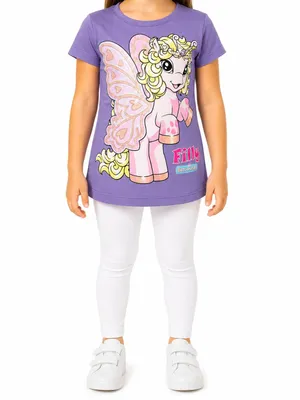 Produktbild von 84664 Disney Filly T-Shirt Mädchen Lila Gr. 98 – Magisches Einhorn-Motiv für kleine Träumer