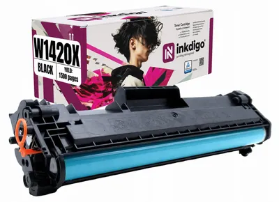 Produktbild von Inkdigo Toner W1420A ohne Chip für HP LaserJet M110, M110a, M110w, M110wh – Schwarz, 1500 Seiten,, KI-generiertes Bild