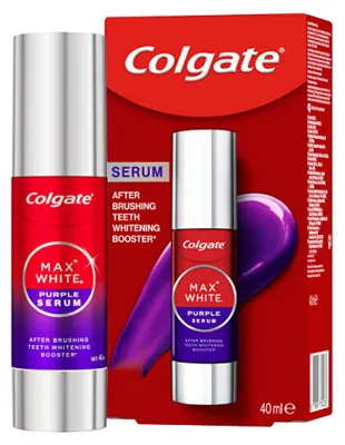 Produktbild von Zahnpasta Colgate Max Weissviolett Serum 40 Ml