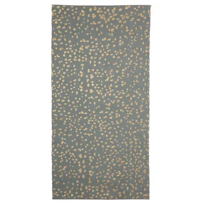 Productafbeelding van KidsDepot vloerkleed, 70 cm x 140 cm, Dottie, zeegroen