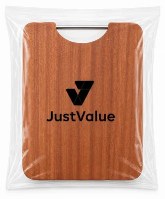 Productafbeelding van JustValue Massief Houten Snijplank - 35 x 25 x 2,5 cm - Rechthoek - Bruin