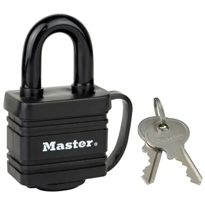 Produktbild von Master Lock Vorhängeschloss mit Stiftzuhaltung Stahl 40 mm 7804EURD