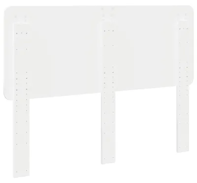 Image de Tête de lit vidaXL en bois blanc