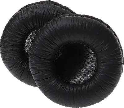 Produktbild von vhbw Ohrpolster kompatibel mit Sennheiser PX 200, PX 100, PX 200-IIi, PX 200-IIf, PX 200-II Kopfhörer Headset, Kunststoff Schwarz