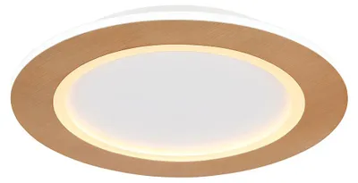 Produktbild von LED Deckenleuchte, Metall, weiß, Acryl, CCT, D 40 cm
