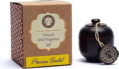 Productafbeelding van Geurcrème Sandelhout in palissanderpot - pakket van 3 stuks - 6 g