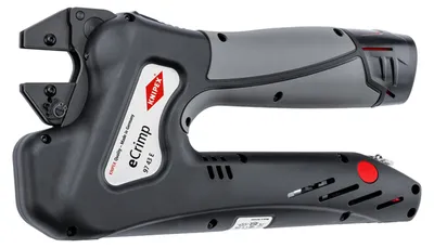 Obrázek produktu pro KNIPEX 97 43 E Kleště pro elektromechanický krimpovací systém eCrimp Vhodné pro konektory, koncovky vodičů