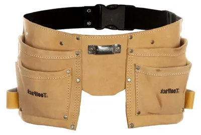 Produktbild von Qpack Werkzeuggürtel - Doppelte Werkzeugtasche 22 x 10 x 20 cm