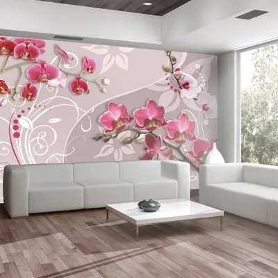 Produktbild von Basera Fototapete Orchideenmotiv 10110906-33, Vliestapete, 350x245 cm
