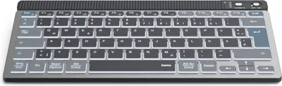 Produktbild von Hama Multi-Device-Tastatur WK-700, Schwarz, QWERTZ