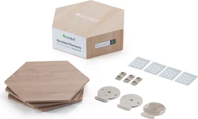 Immagine prodotto di Nanoleaf Elements Esagoni effetto legno Confezione di espansione - 3PK