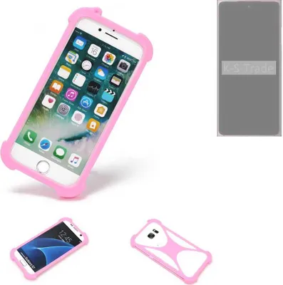 Produktbild von K-S-Trade Handy Hülle kompatibel mit HMD Skyline Schutz Hülle Bumper Silikon Schutz Hülle Cover Case Silikoncase Silikonbumper TPU Softcase