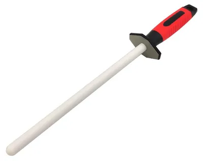 Messerschärfer 2-in-1 Diamant/Keramik, 14 Zoll, Körnung 400/1000