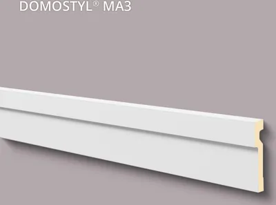 Produktbild von Türumrandung NMC MA3 DOMOSTYL Noel Marquet Fassadenstuck Fensterumrandung Fassadenprofil Modernes Design weiß 2 m