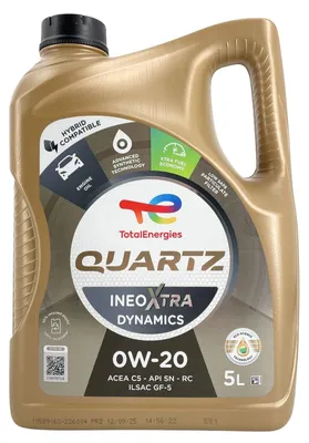 Produktbild von Total Quartz Ineo Xtra Dynamics 0W-20 5 Liter (226004)