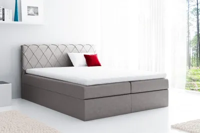 Obrázek produktu pro Boxspringbett Doppelbett Ehebett Bettgestell Bett Polsterbett Betten 200x200cm