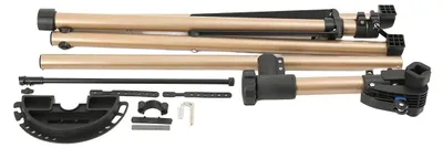 Obrázok produktu pre Stojan na opravu bicyklov – Nastaviteľný stojan na opravu bicyklov – Výška 98–156 cm – Nosnosť 30 kg – Rýchloupínacia svorka 30–70 mm – Legovaná oceľ