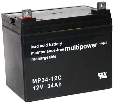 Zdjęcie produktu dla Akumulator MULTIPOWER 12V/34,0Ah
