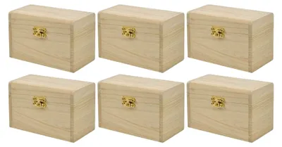 Produktbild von Schatztruhe aus Holz für Malerei