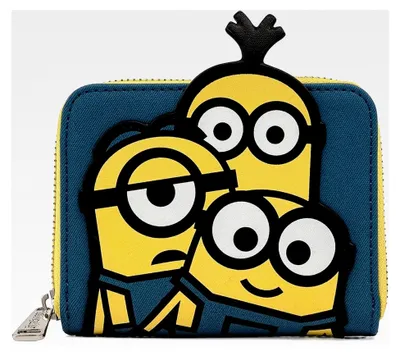 Produktbild von Triple Minion Reißverschlussbörse