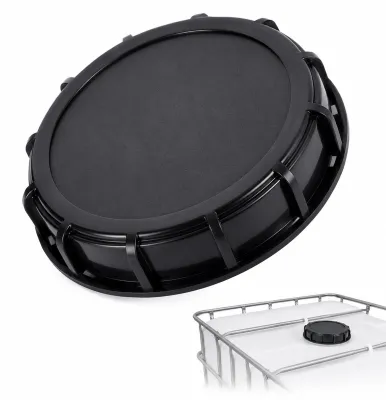 Productafbeelding van IBC-tankdeksel, IBC-deksel 163 mm, tankafdekking & IBC-tankaccessoires