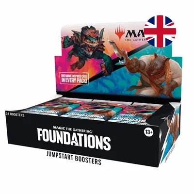 Produktbild von Magic: The Gathering Foundations Jumpstart Booster Display - język angielski
