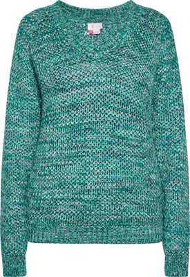 Image de Pull pour femme, couleur bleu, taille XL
