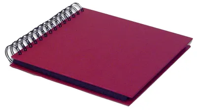 Immagine prodotto di Rössler Papier 1329452365 Libro fotografico a spirale SOHO - 18 x 18 cm, 60 pagine, rosso