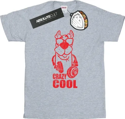 Image de Scooby Doo - T-shirt « Crazy Cool » pour homme BI44965 (S) (gris)