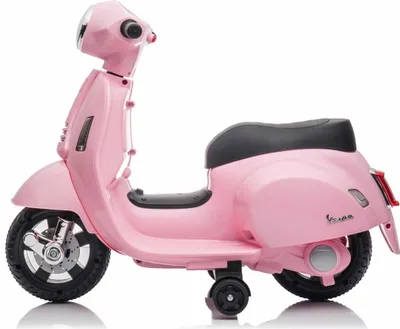 Obrázok produktu pre Elektrické skúter pre deti Vespa púdrovo ružová