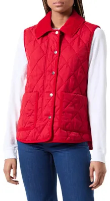 Productafbeelding van Gesteepte vest met koorddetails