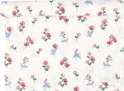 Produktbild von Greengate Portia Tischläufer white 140x45cm