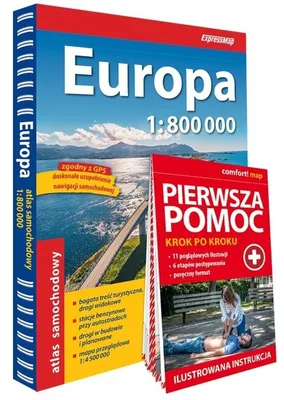 Image de Atlas routier de l'Europe au 1/800 000 + Premiers secours 2026/2027