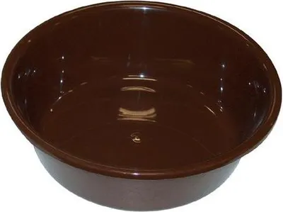 Obrázek produktu pro Plastové umyvadlo 36cm hnědé