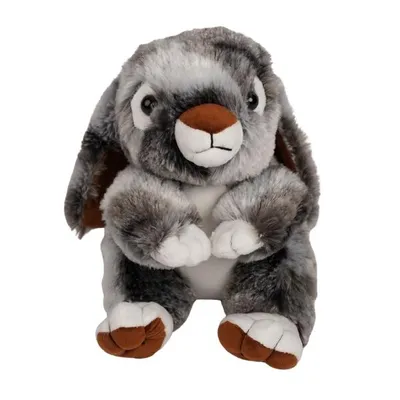 Produktbild von Grauer Hase mit langen Ohren 22cm süßes Kuscheltier für Ostern
