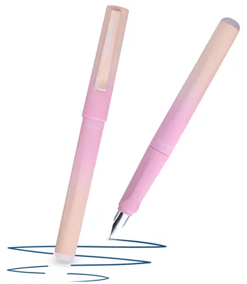 Produktbild von McNeill Ghost Pen Füller mit radierbare Tinte ergonomisch nachfüllbar für Rechts- und Linkshänder Gradient ROSA